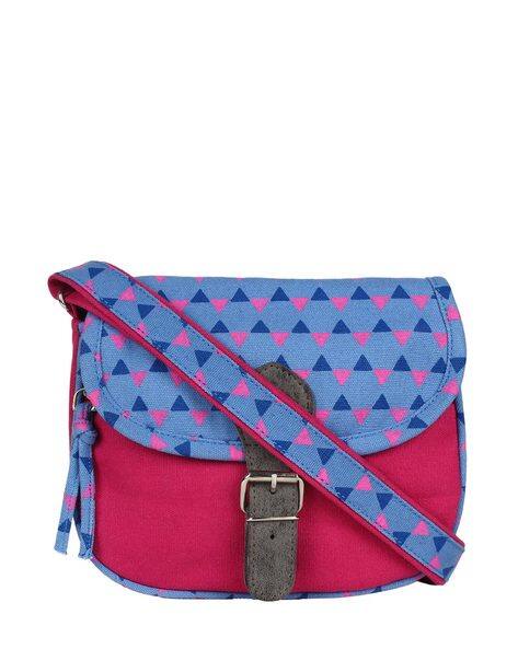 geometric sling bag