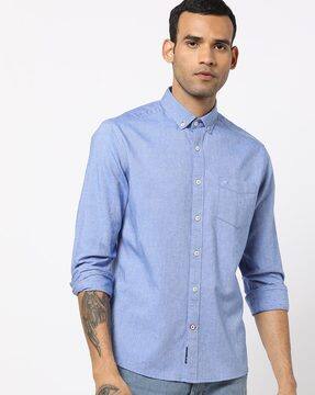 Buy Blue Shirts for Men by NETPLAY 