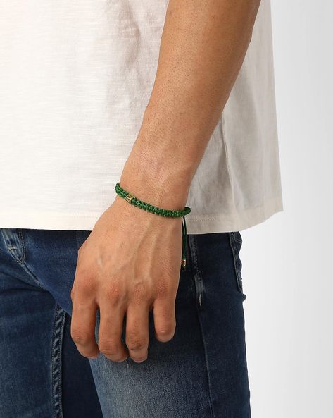 Malachite Beaded Bracelet for Men, 10mm – Forziani