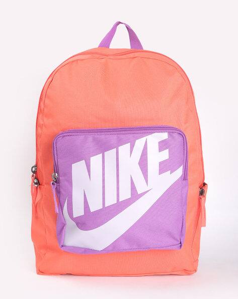 purple mesh nike backpack