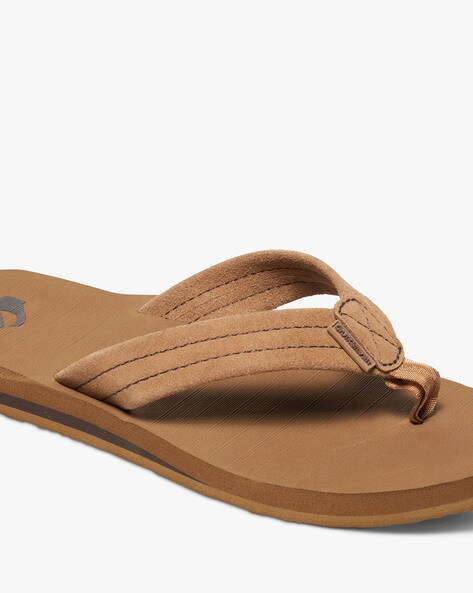 Buy Beige Flip Flop Slippers for Men by QUIKSILVER Online Ajio