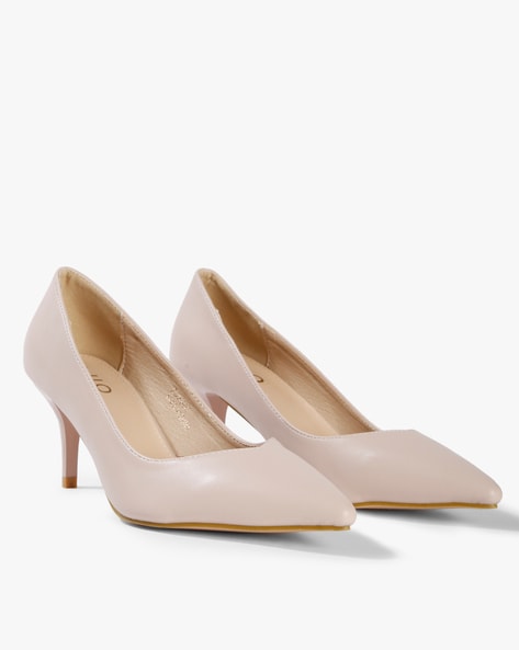 dansk Danmark Uretfærdig Buy Nude Heeled Shoes for Women by AJIO Online | Ajio.com