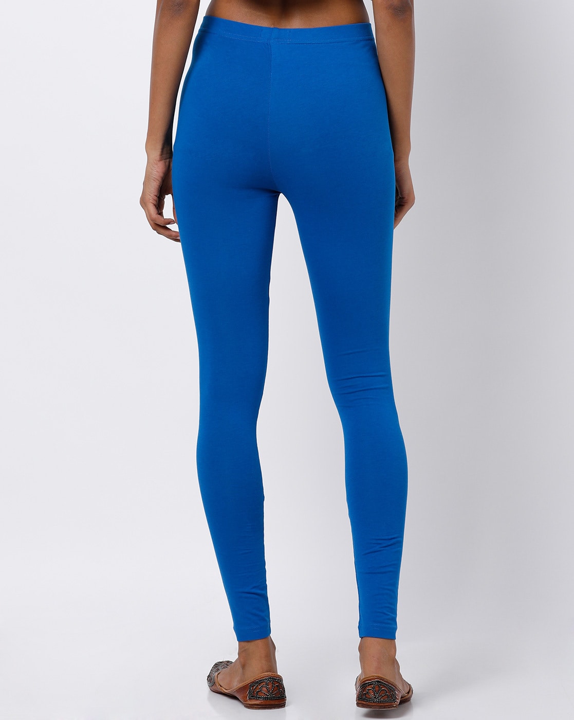 Buy Blue Leggings for Women by De Moza Online