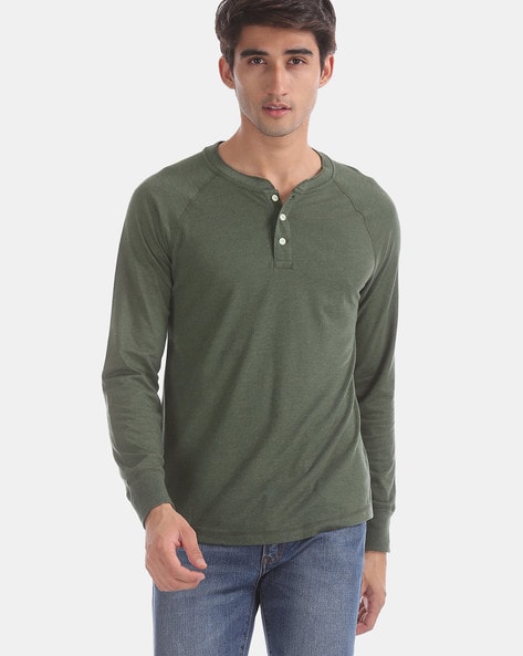 gap henley t shirt