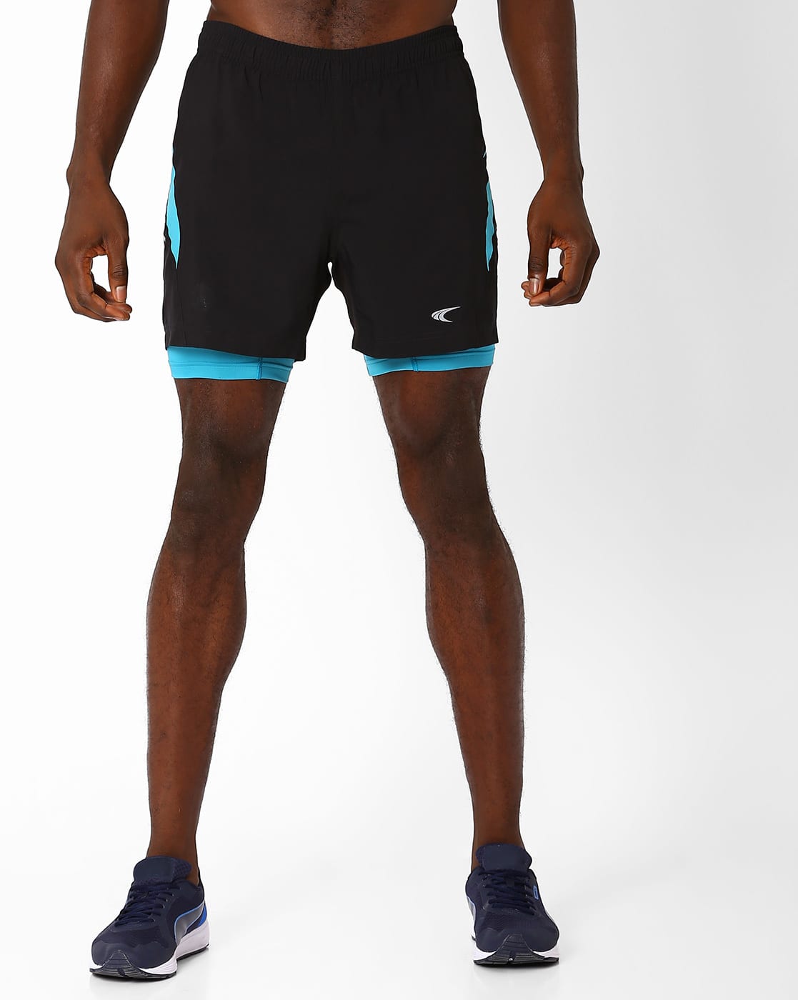 Buy Black Shorts \u0026 3/4ths for Men by 
