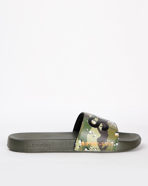 Camouflage Print Sliders