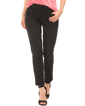 Buy Black Trousers & Pants for Women by GAP Online