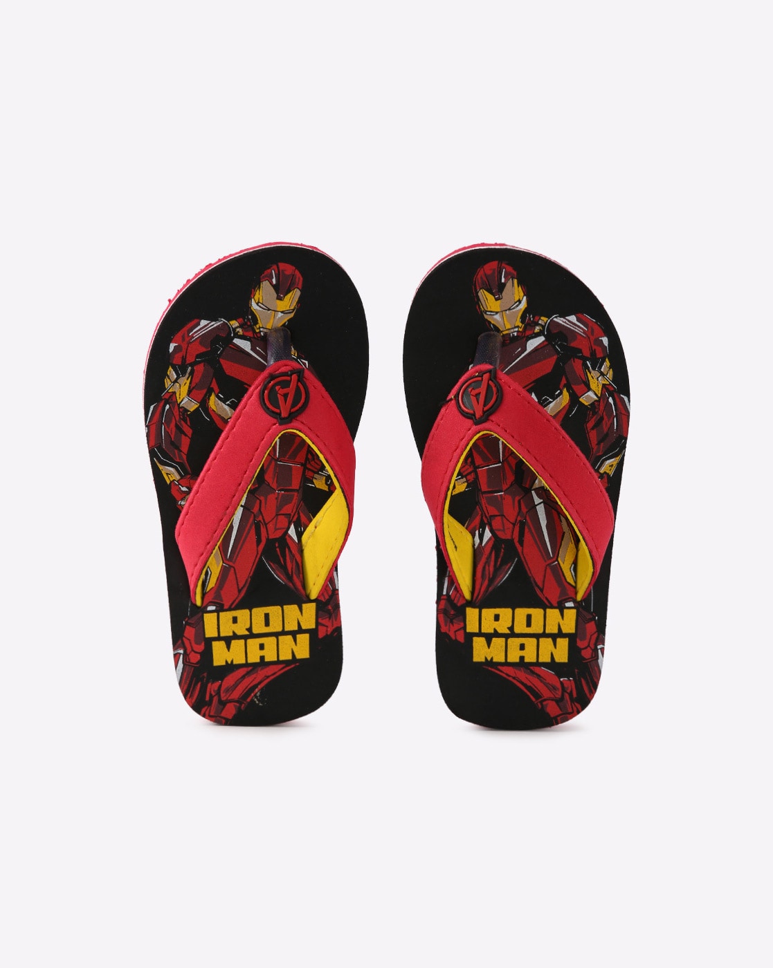 Iron Man Print Flip Flops