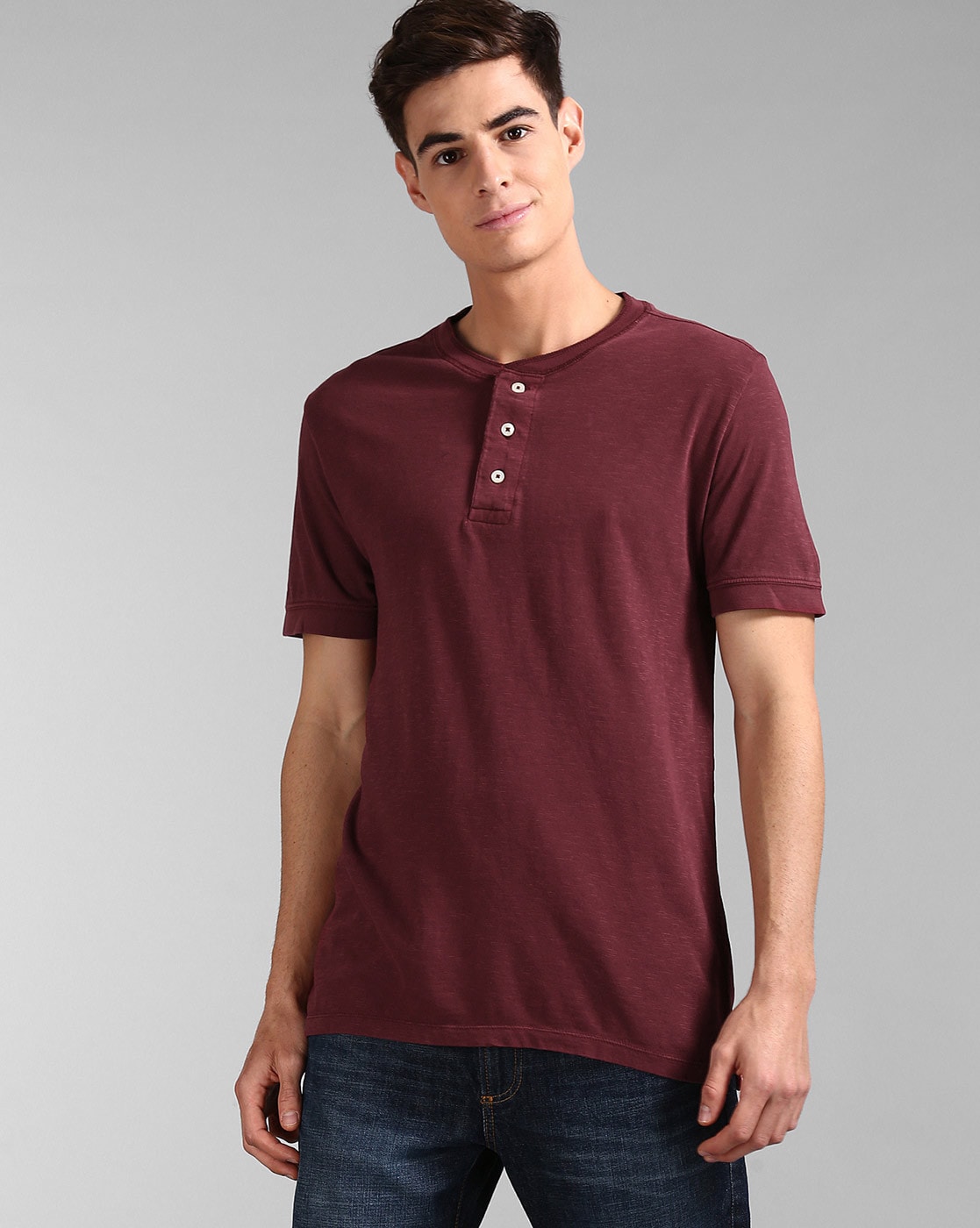 gap henley t shirt