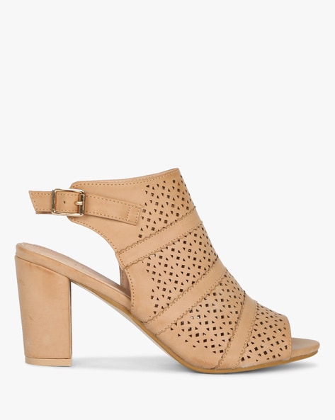 Beige Block-Heel Sandals for Women | Nordstrom