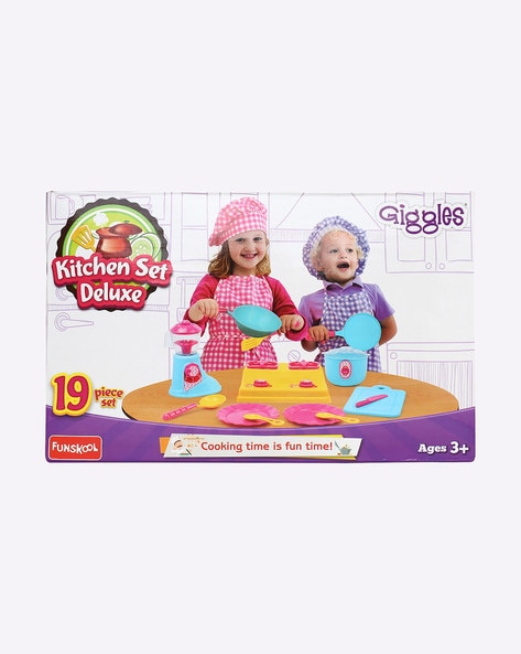 Funskool kitchen hot sale set deluxe