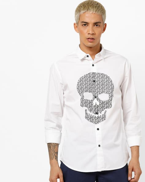 Buy White Shirts for Men by Blue Saint 