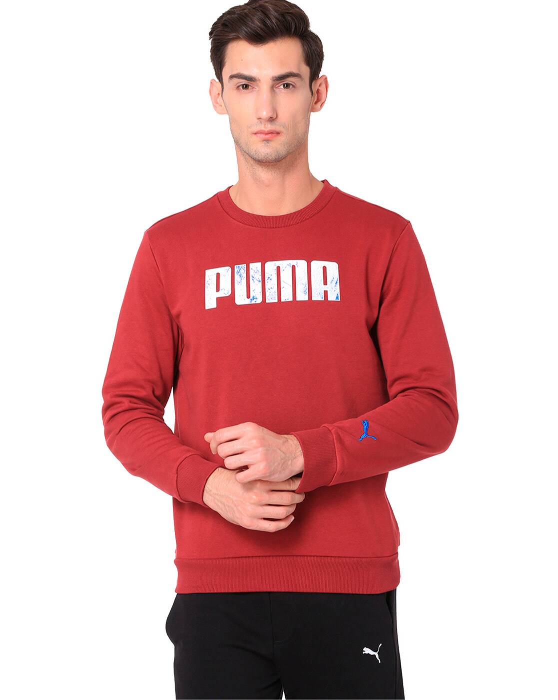 puma red sweatshirt