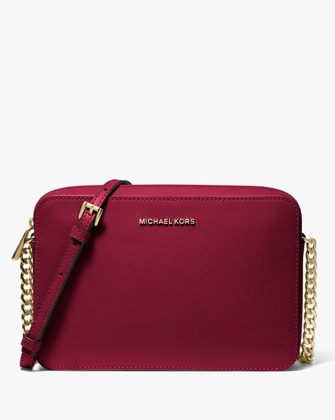 Michael Kors Jet Set Travel Leather Crossbody Clutch Reviews Handbags  Accessories Macy's 