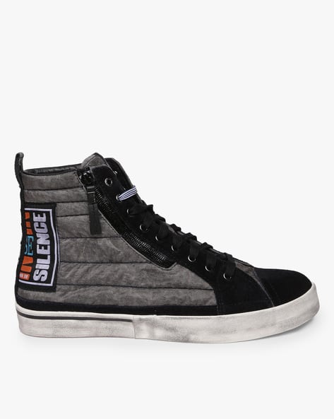 Buy DIESEL D-Velows Mid Patch High-Top 