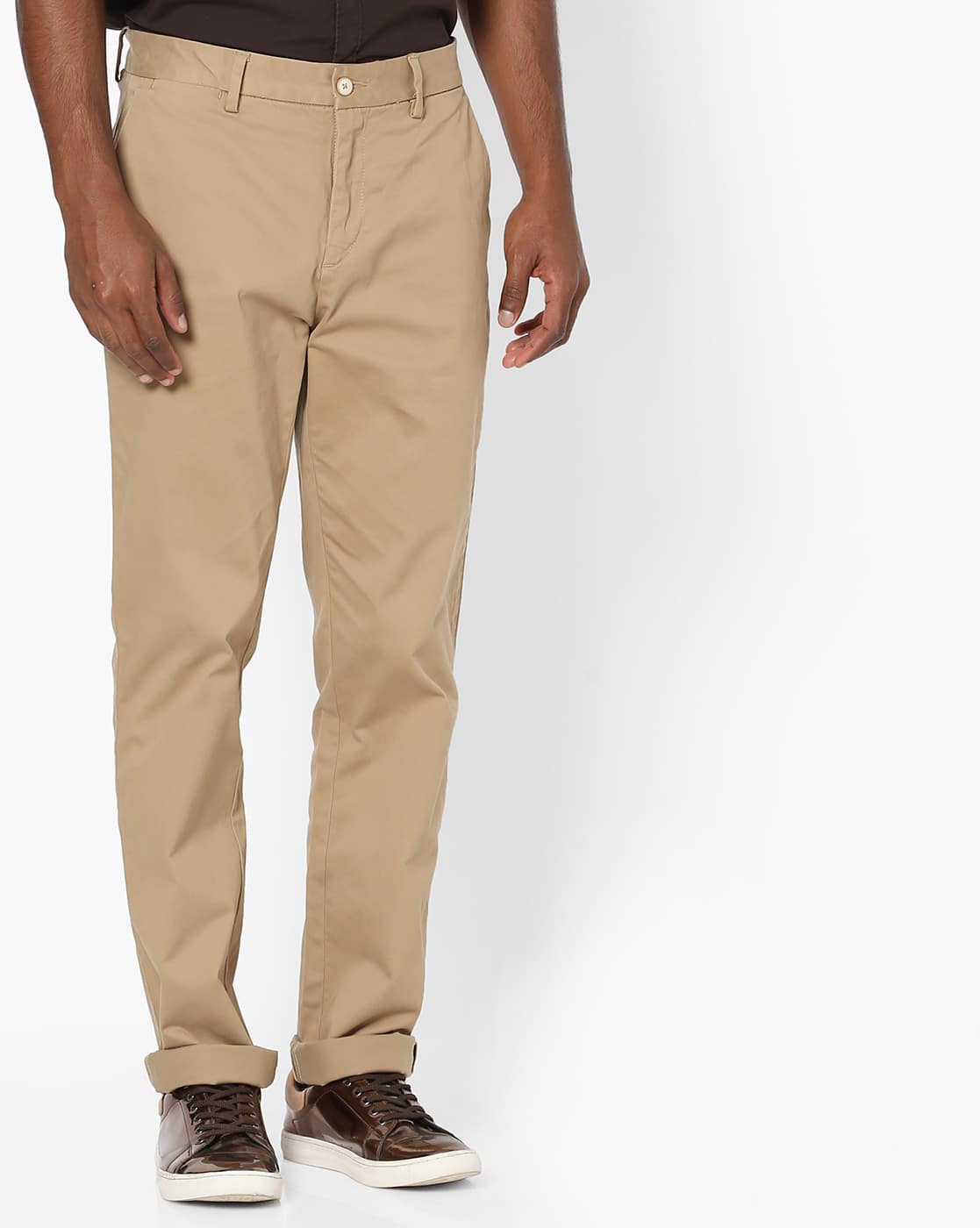 polo and khaki pants