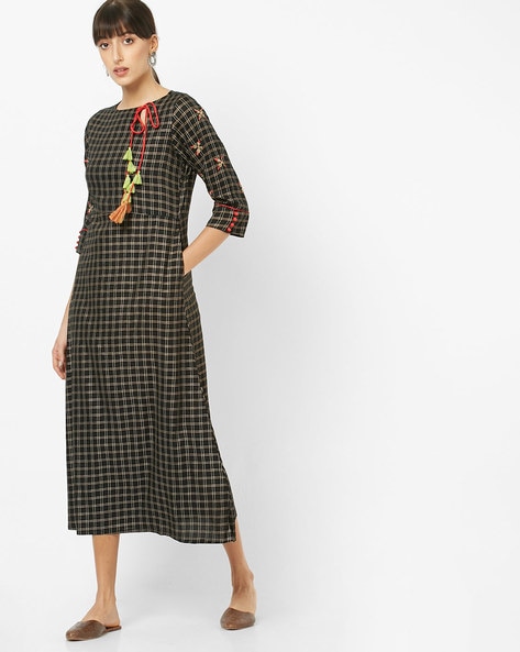 ajio dresses kurti