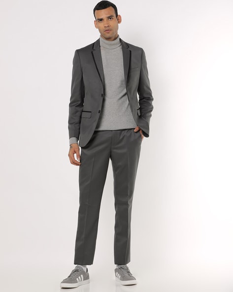 Buy Louis Philippe Grey Two Piece Suit Online - 795643 | Louis Philippe