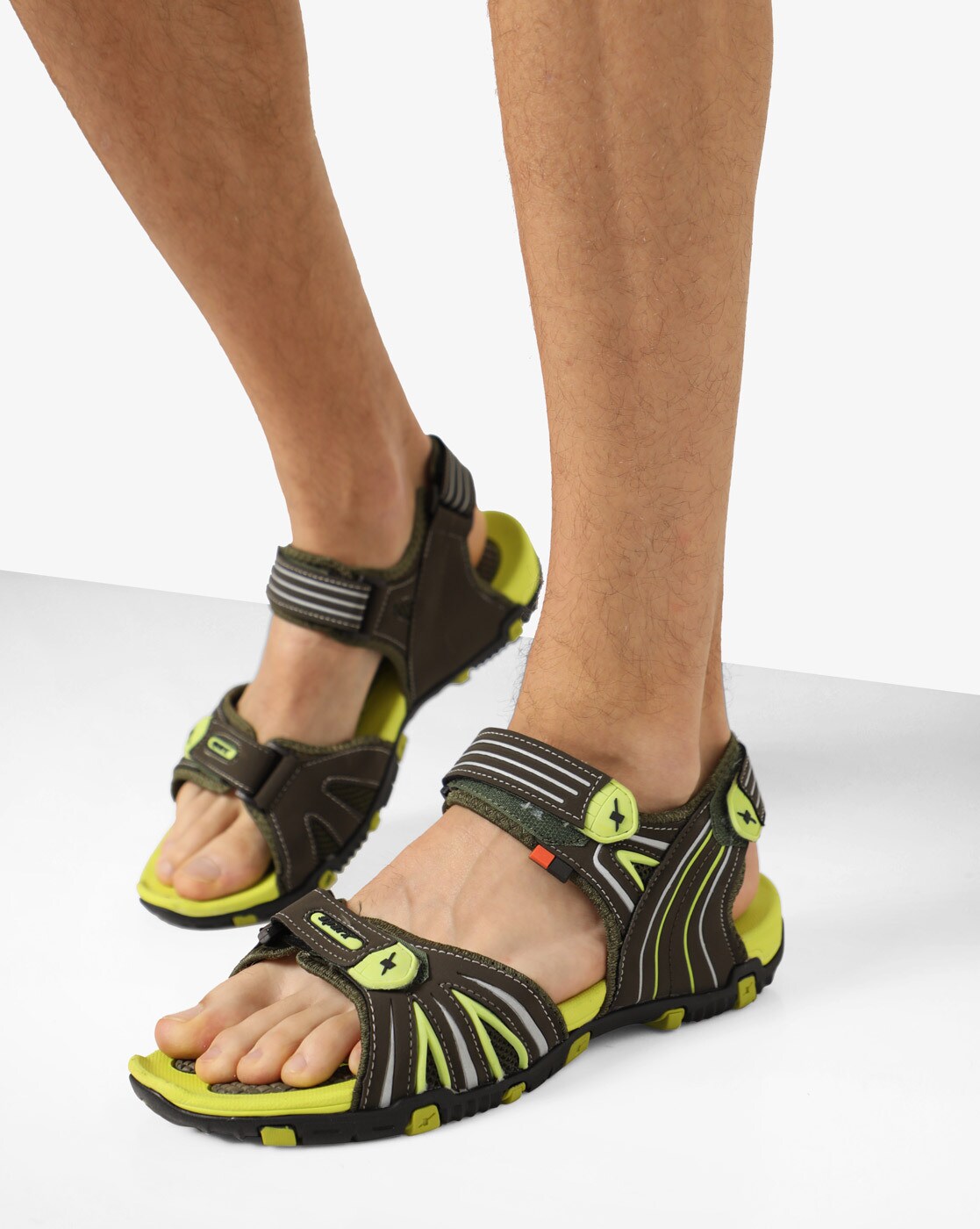 GC-2305 Green Men's Sandal – Campus Shoes