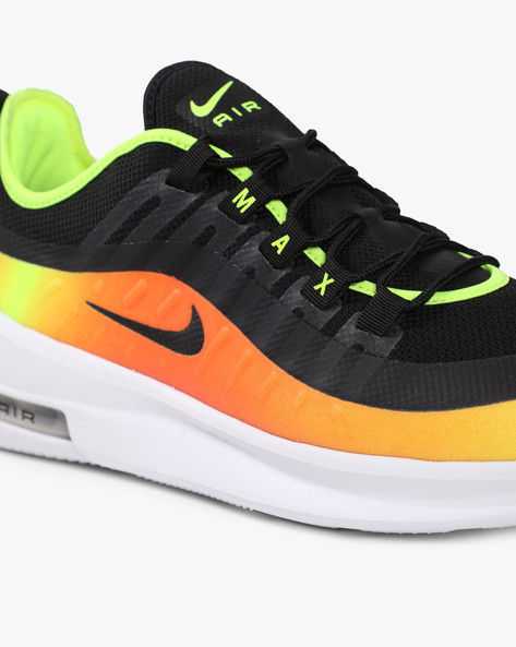 Nike air max axis black sale orange