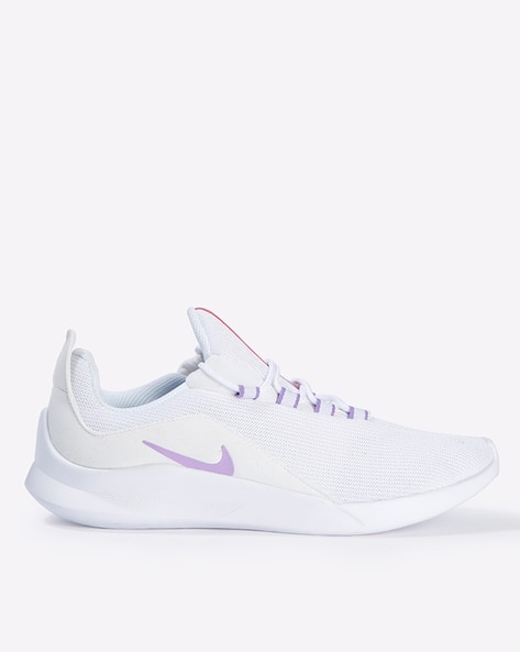 nike lace up shoes with signature branding