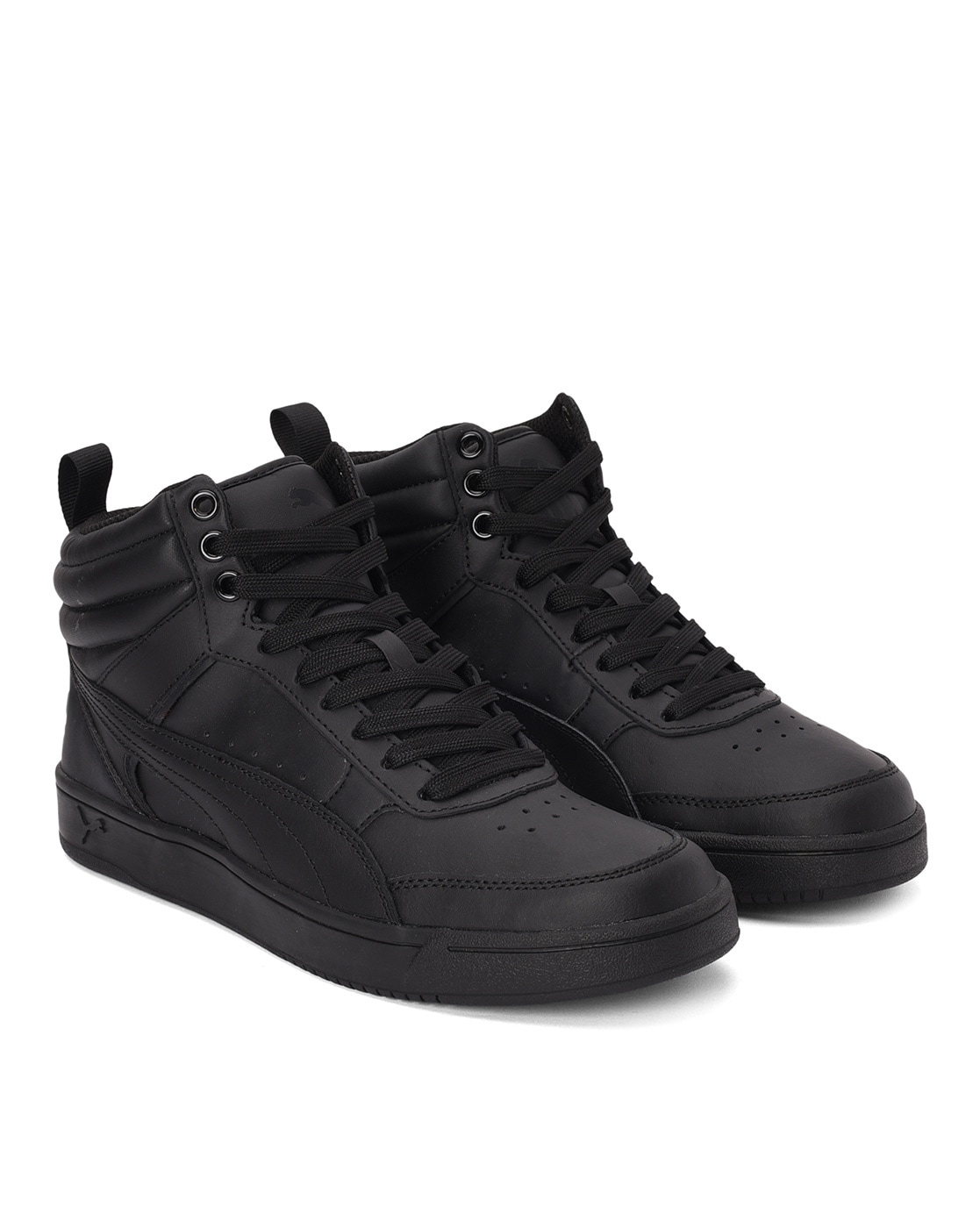 Puma rebound street cheap l black sneakers