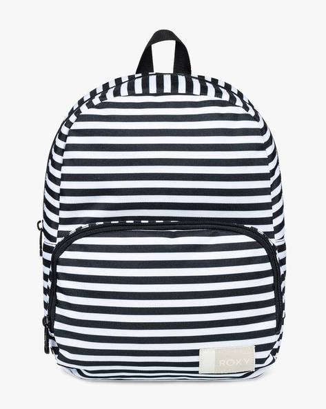 roxy striped backpack