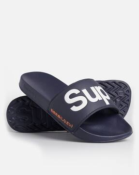 mens flip flops with velcro fastening