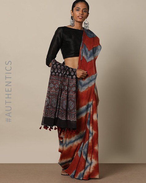 Shop Elegant Indigo Sarees Online - Latest Designs & Patterns | The Indian  Ethnic Co – THE INDIAN ETHNIC CO.