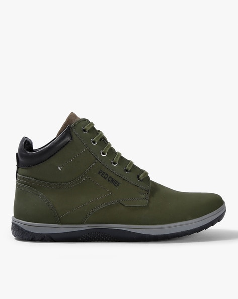 Olive Casual Shoes for Men by RED CHIEF 