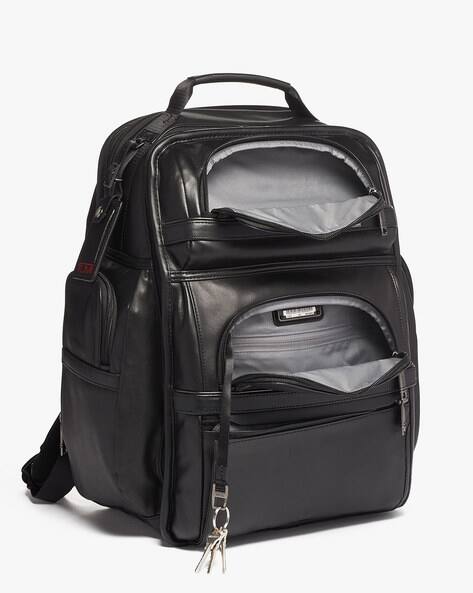 tumi alpha 3 business class black backpack Flap Part of Tumis Alpha 3 Collection Tumi Unisex Tumi Brief Pack,