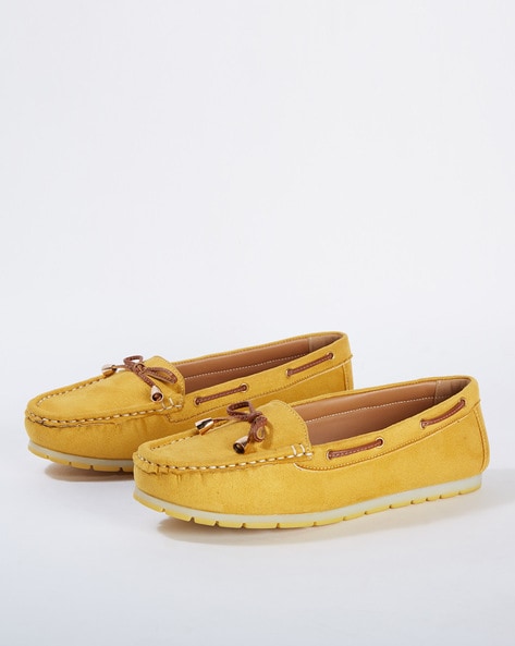 Buy Mustard Yellow Casual Shoes for Women by Carlton London Online ...