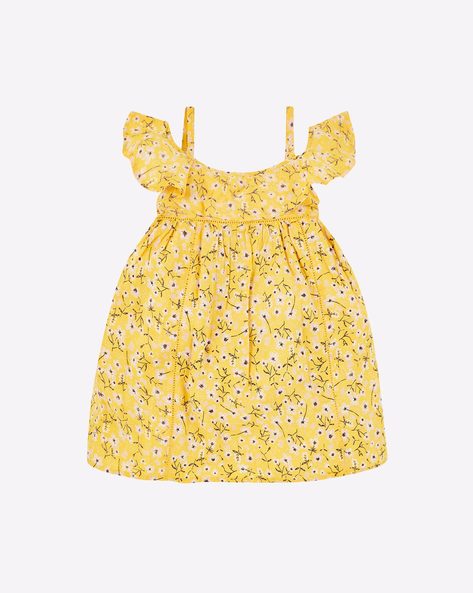 mothercare yellow dress