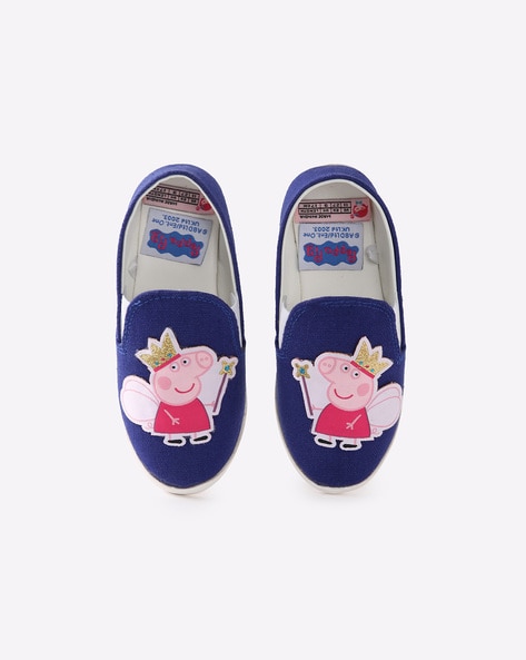 peppa pig slip on shoes