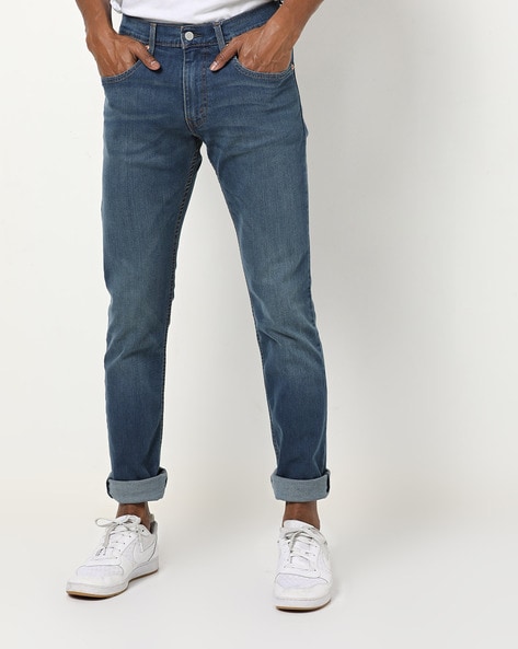 Levis Lightly Washed Skinny Fit Jeans