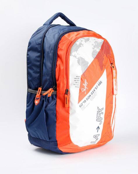 sky bag orange backpack