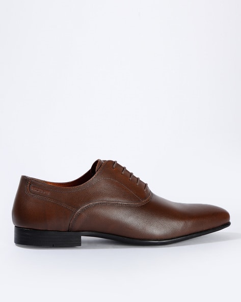 Tan Formal Shoes for Men by RED TAPE 