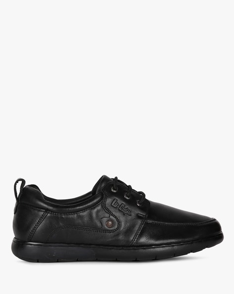lee cooper casual shoes black