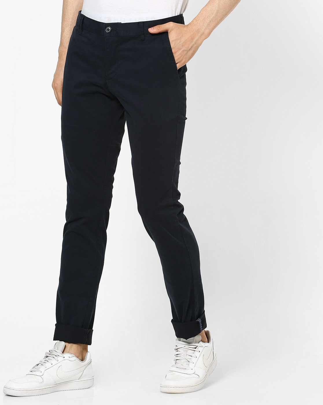 Buy Blue Trousers  Pants for Men by PARX Online  Ajiocom