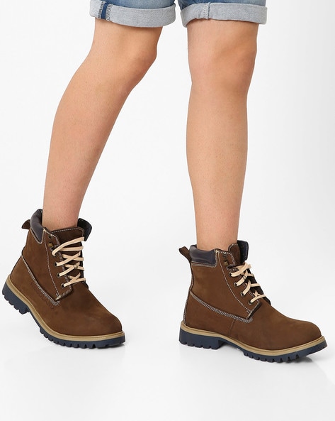 jsaierl Men's Casual High-top Leather Shoes Warm Short Boots, Trendy Men's  Shoes - Walmart.com