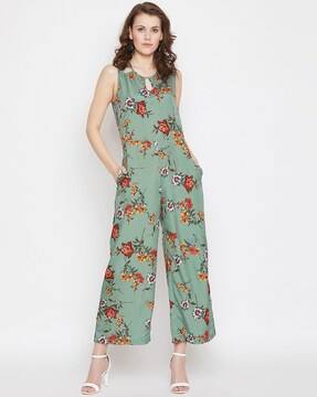 floral jumpsuit
