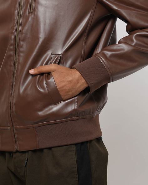 Indian terrain leather jackets hotsell