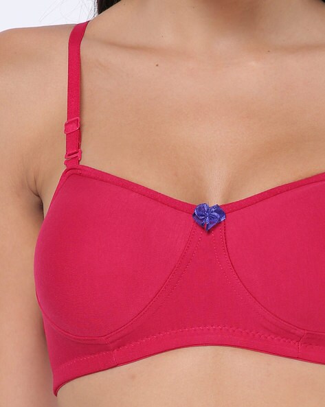 Buy Magenta Bras for Women by Leading Lady Online