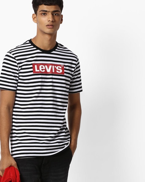 levis striped t shirt