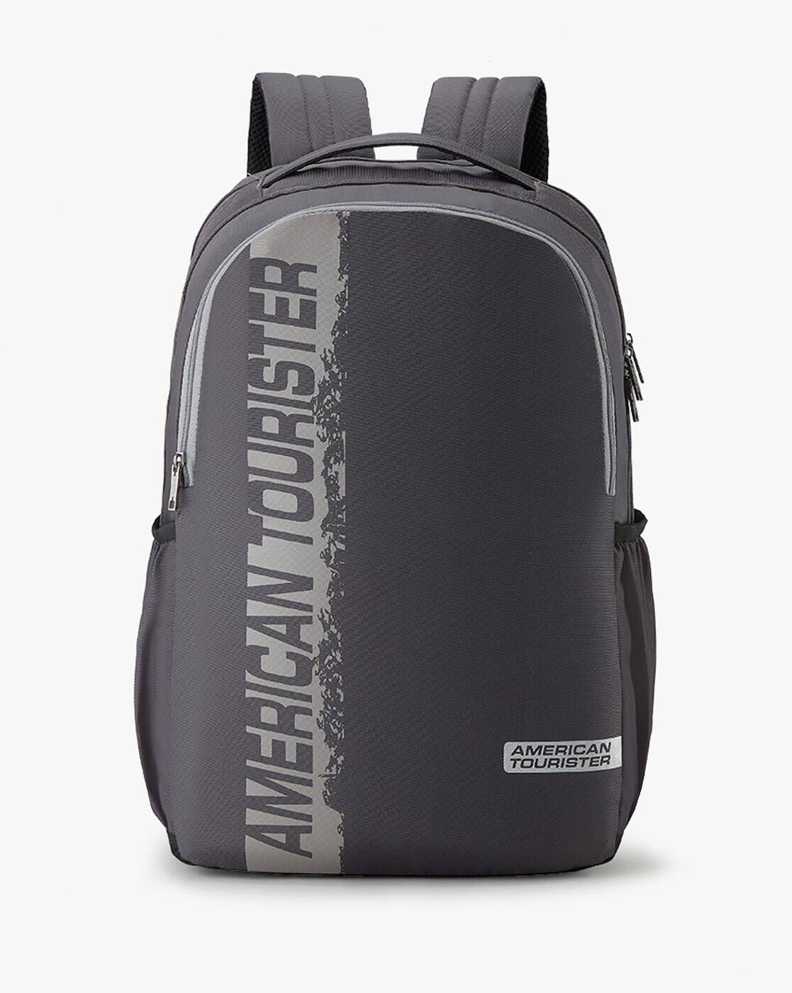 american tourister grey bag