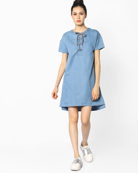 Buy Blue Dresses & Jumpsuits for Women by AARUVI RUCHI VERMA Online | Ajio .com