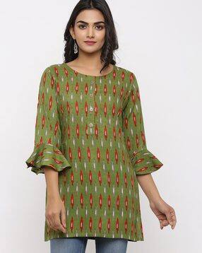 ikat kurtis