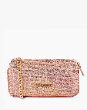 rose gold sling bag