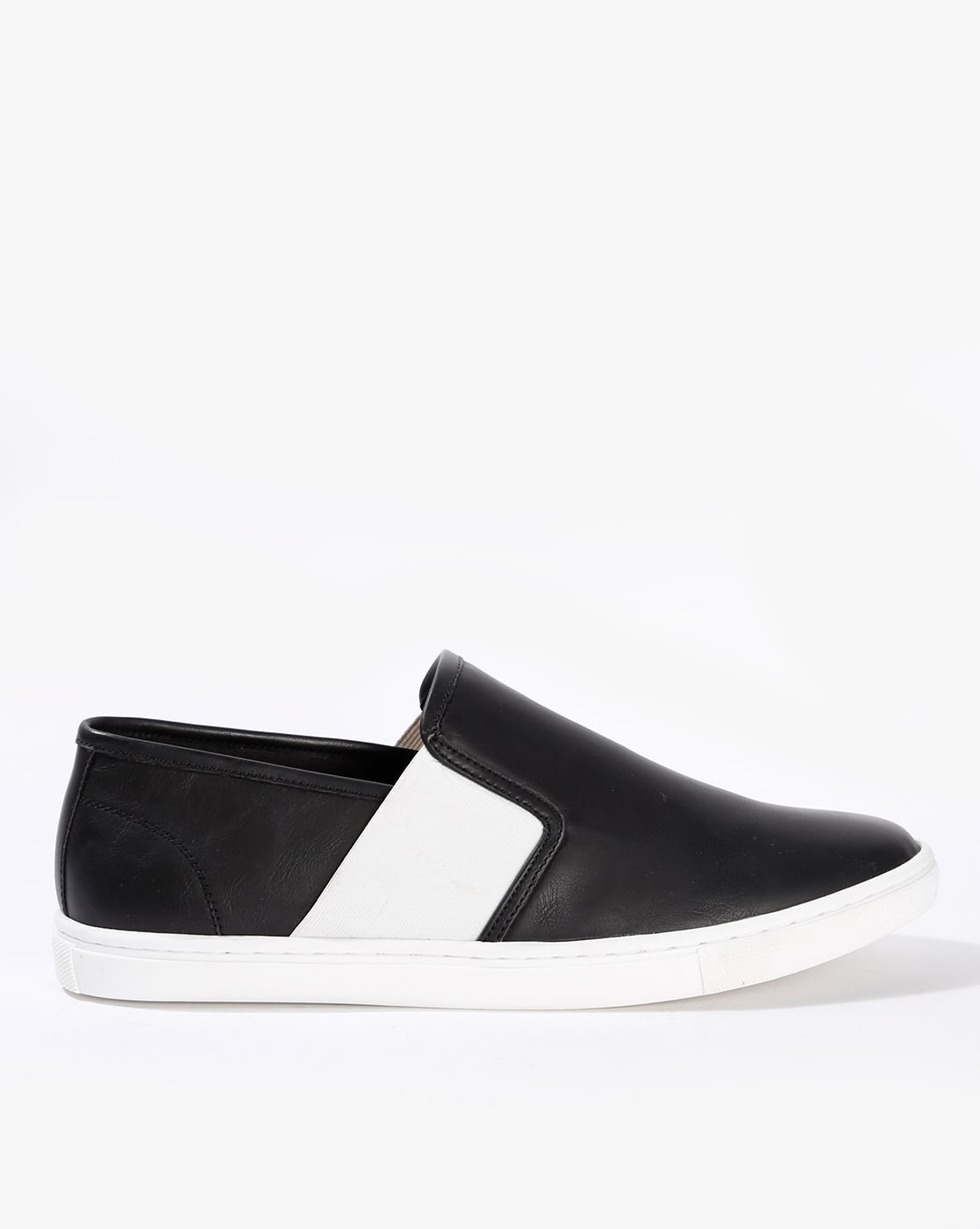ajio black shoes