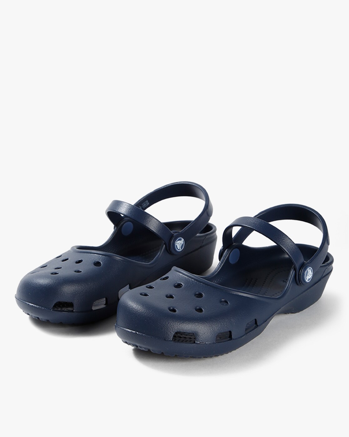 navy blue crocs